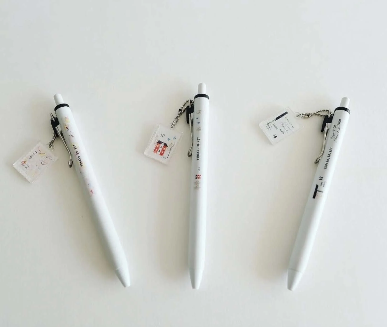 YOHAKU x Uniball One Pen with Charm - 05mm Black Ink - Town — La